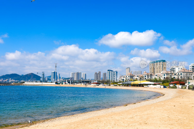 大连星海湾场沙滩浴场