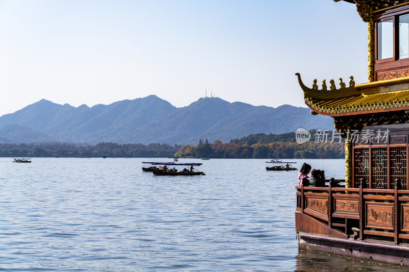 杭州西湖秋天景致