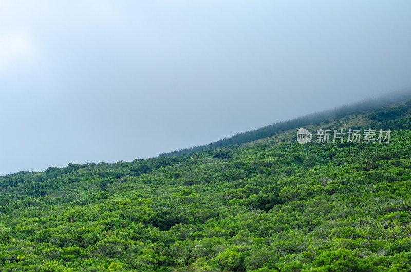 福建省福州平潭岛雾中大山