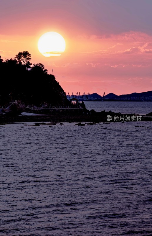 海边日落风景