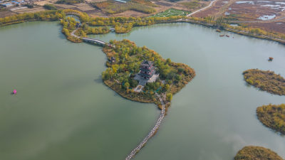 酒泉市怀茂湿地公园