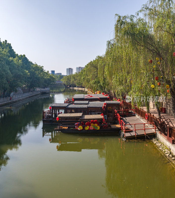 山东济宁古运河东大寺竹竿巷景观