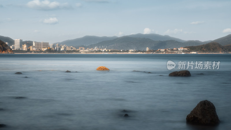 三亚鹿回头景区海边风光