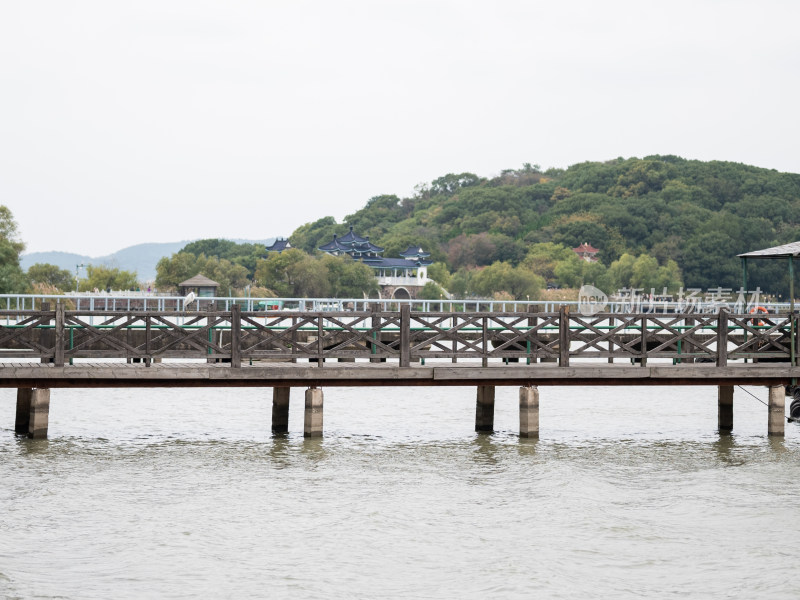 无锡鼋头渚太湖仙岛建筑