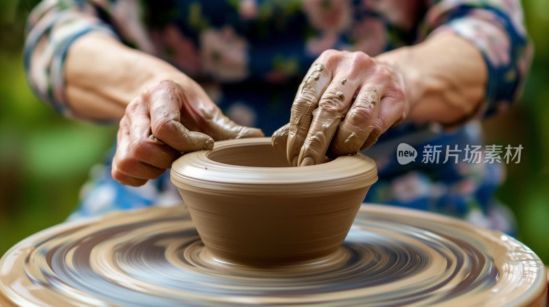 泥土与双手的对话，陶艺师的默契与创造
