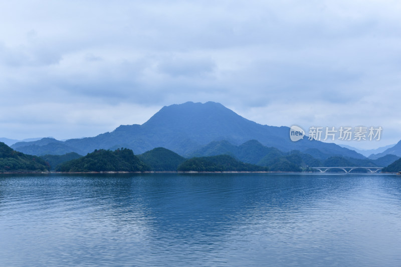 千岛湖水墨山水实拍