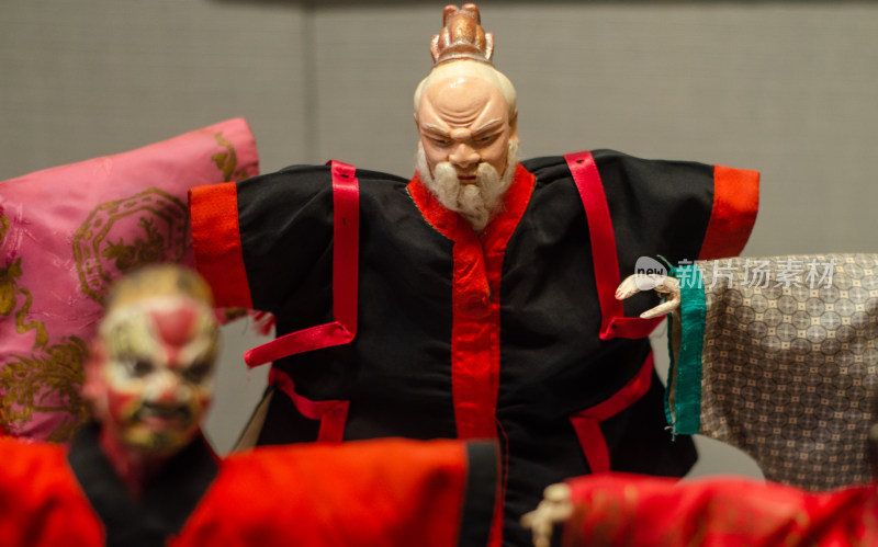 中国非物质文化遗产，布袋戏中的木偶形象