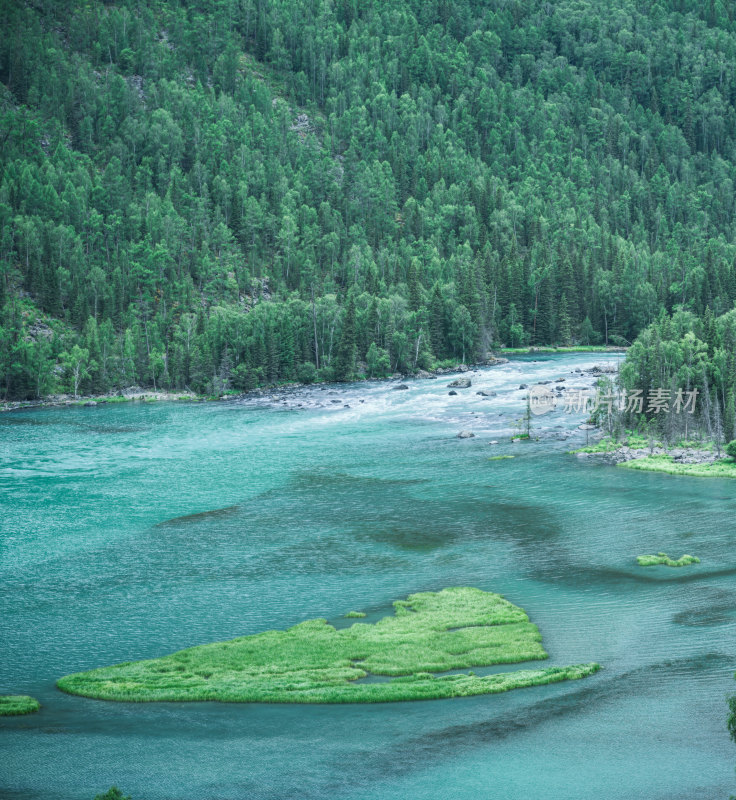 新疆阿勒泰喀纳斯湖景区