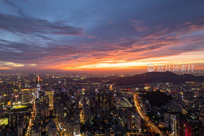 广州地标建筑城市风光