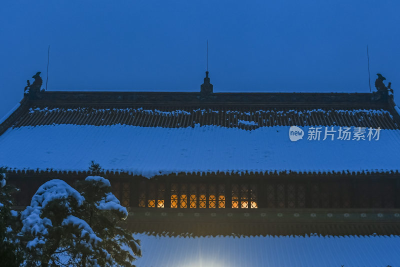 杭州西湖净慈寺建筑风景