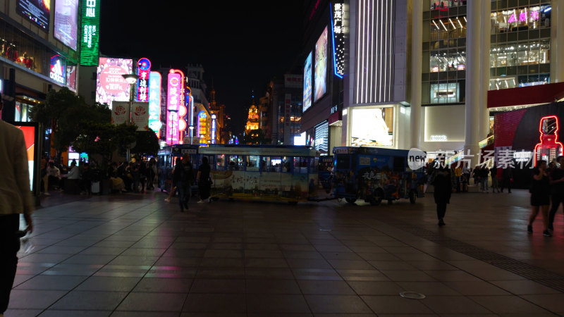 上海南京路夜景