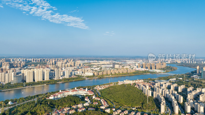 湖北省随州市涢水河府河风光