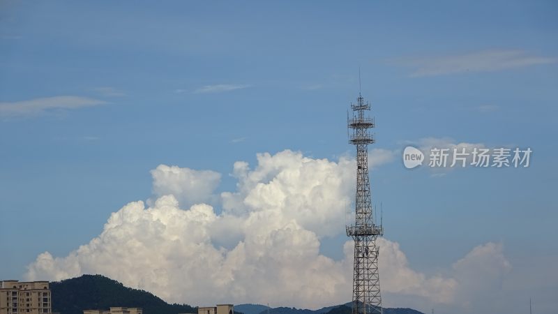 蓝天白云天空