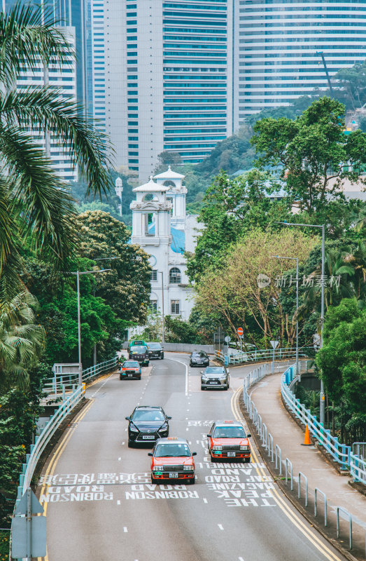 香港岛半山风光