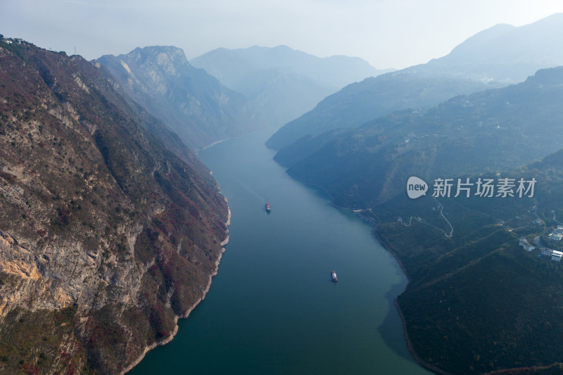 长江三峡巫峡三峡龙脊山水风光