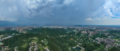 长沙谷山森林公园全景