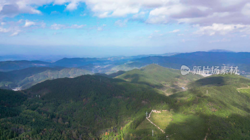 祖国壮丽山河丘陵地貌航拍