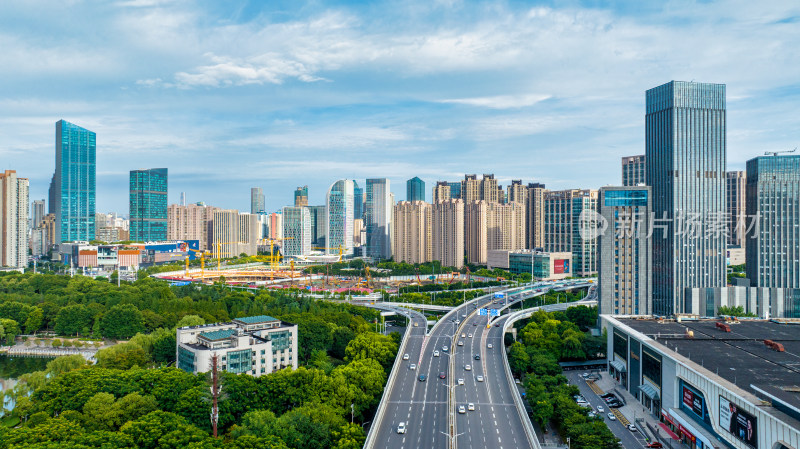 武汉汉口常青高架道路