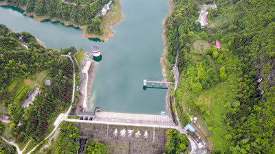 湖北恩施车坝河水库风景水资源