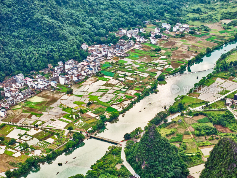 桂林遇龙河风光美景