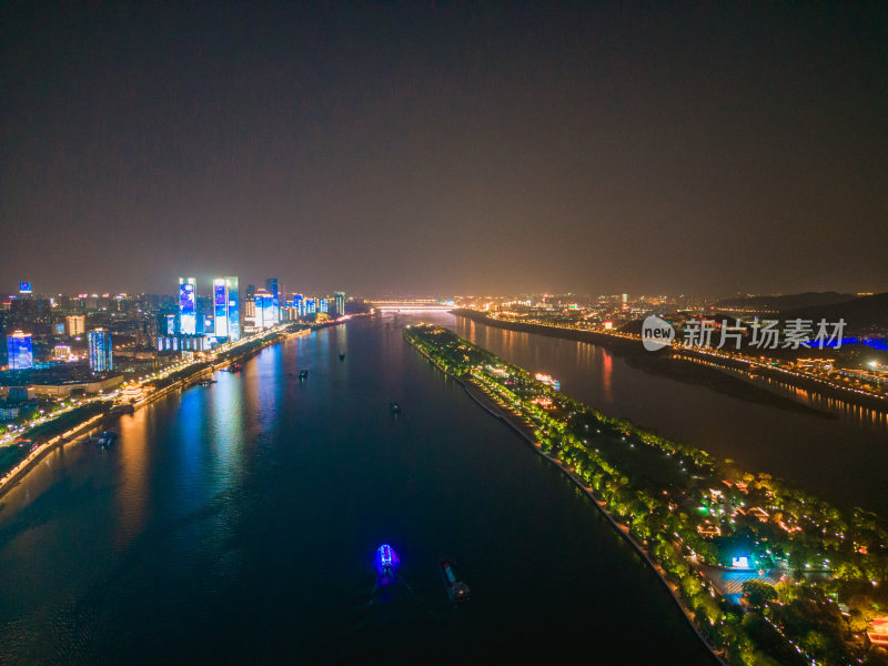 湖南长沙城市夜景