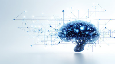 人类大脑开发的未来概念展示