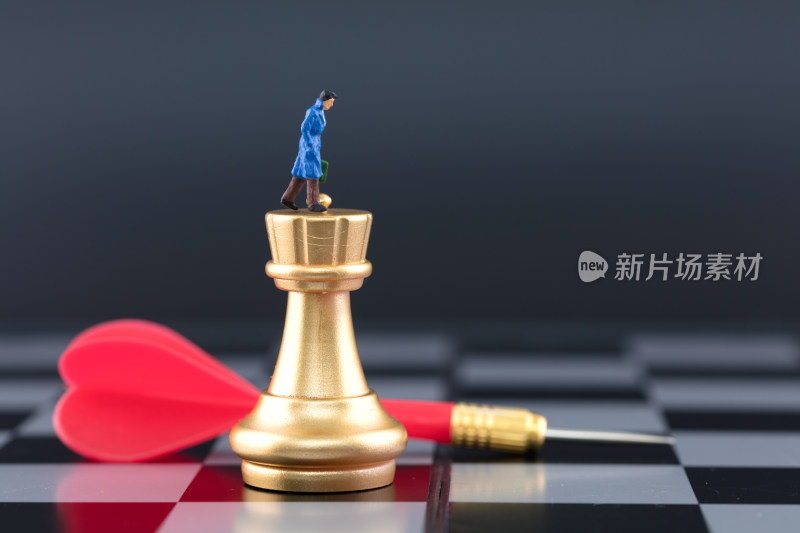 微缩创意目标棋子和飞镖