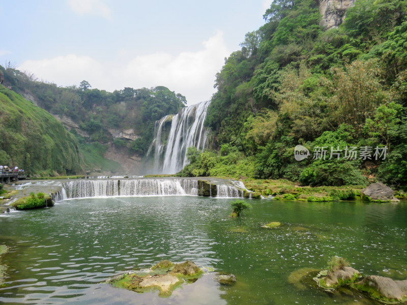 中国贵州安顺黄果树瀑布旅游风光