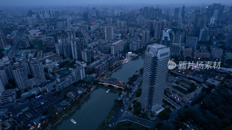 成都夜景航拍