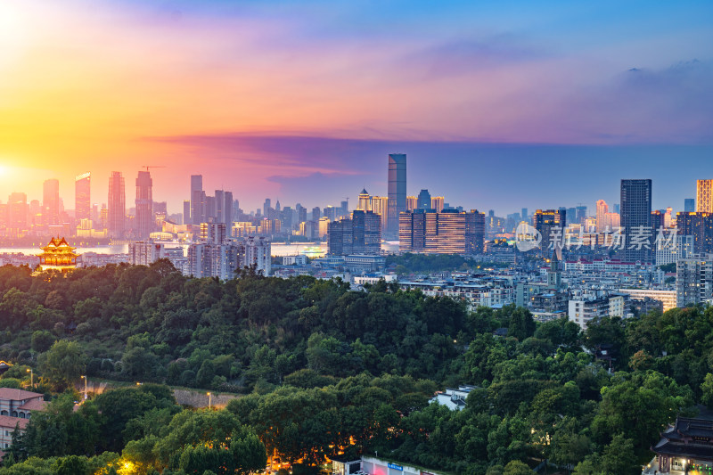 武汉黄鹤楼夜景