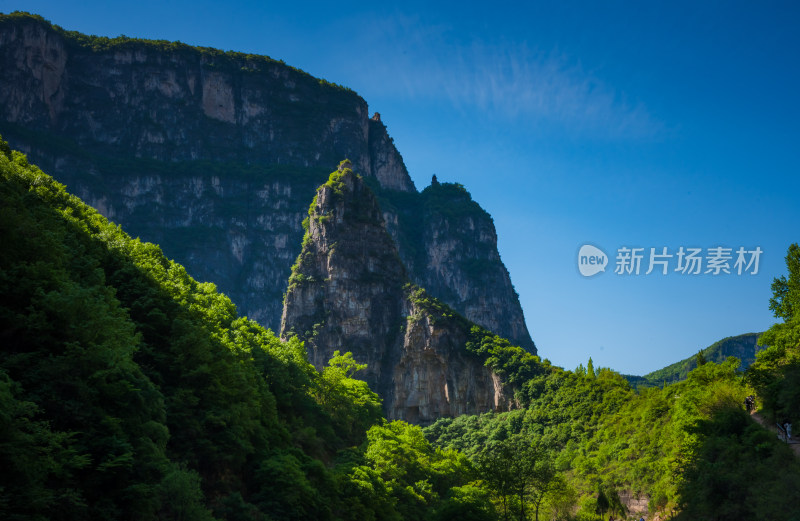 太行山山脉高山自然风景