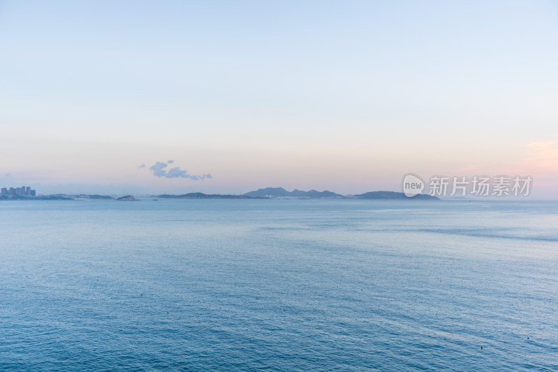 东山岛海上天空云彩景观