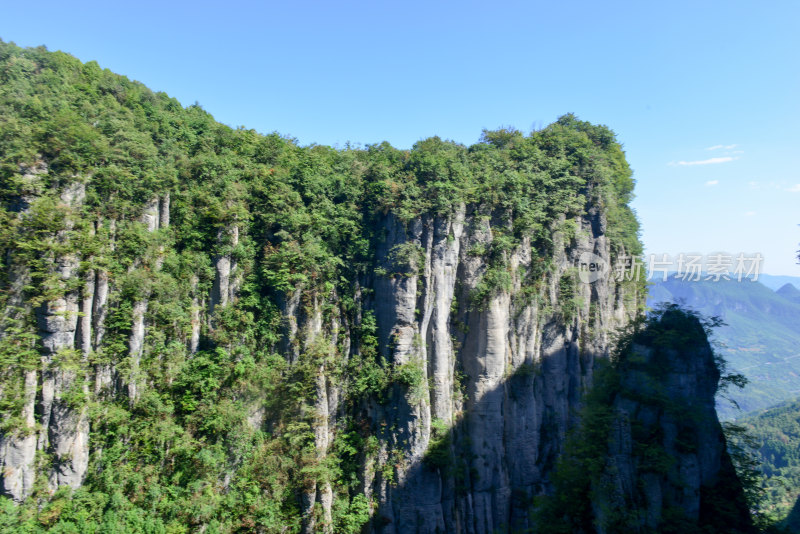 美丽湖北5A恩施大峡谷景区旅游景色景物