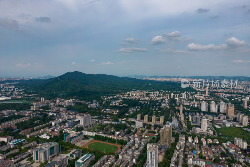 江苏南京城市大景航拍摄影图