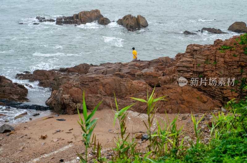 青岛小麦岛自然风光