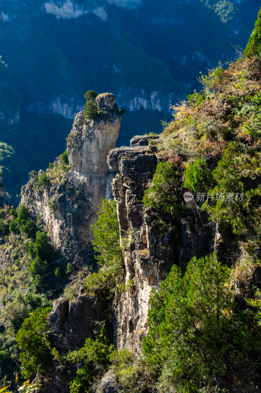 太行山大峡谷的壮丽风光