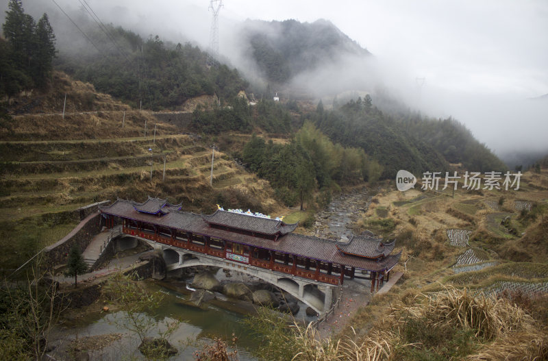 乡村建设在水口的廊桥