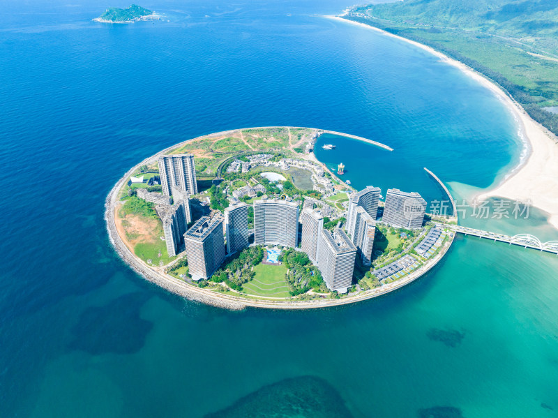 海南万宁融创日月湾航拍