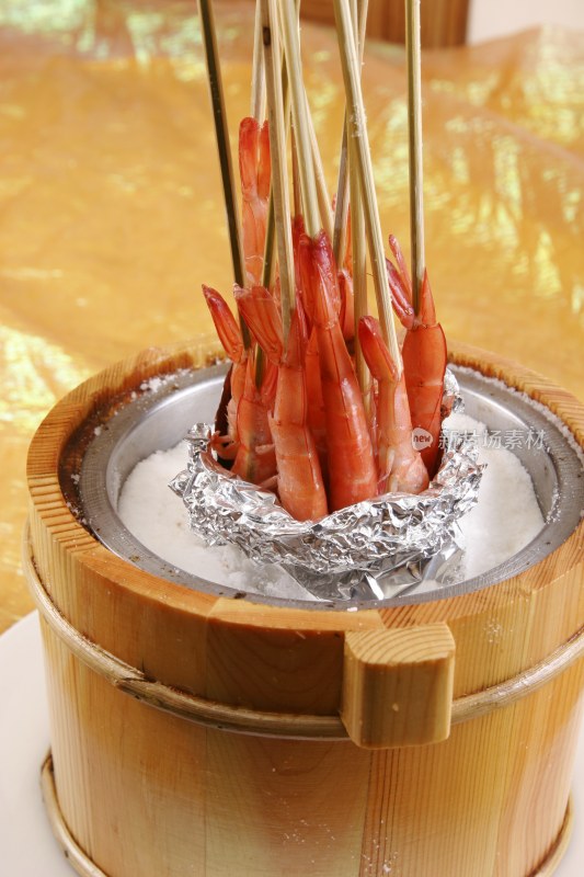 串烤虾