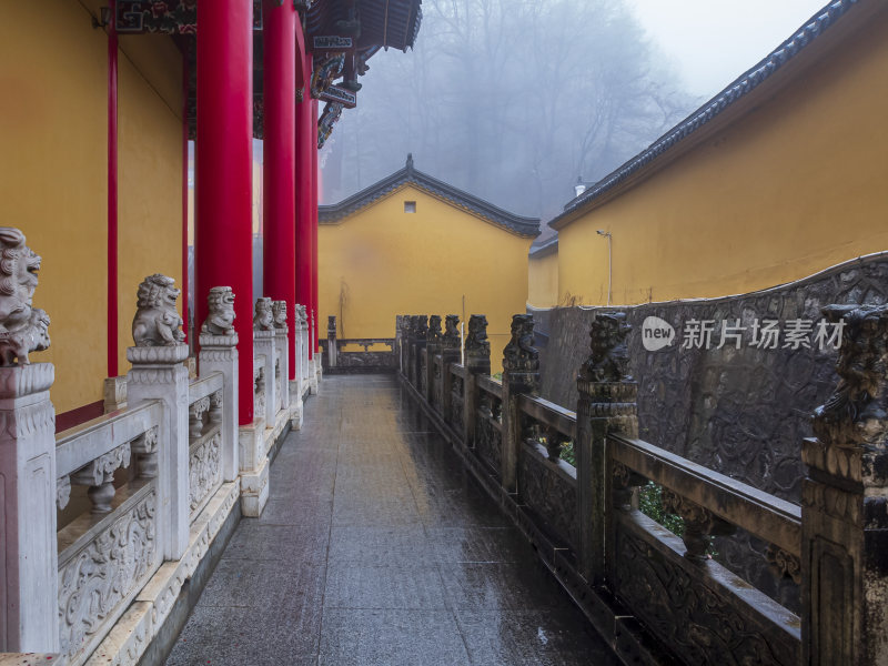 安徽九华山地藏禅寺建筑