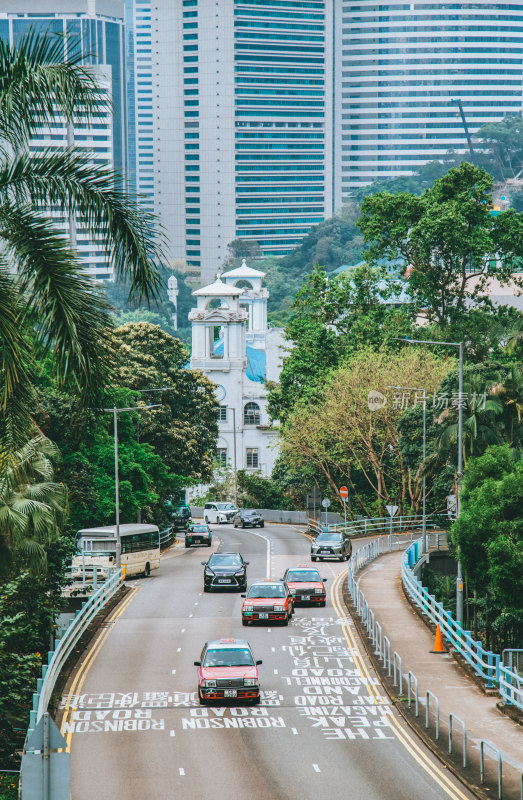 香港岛半山风光