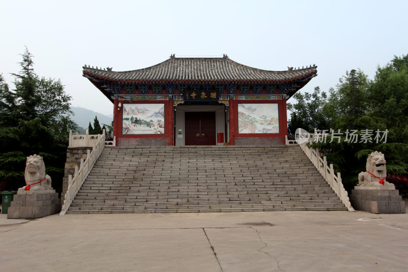 山东著名旅游景点醴泉寺建筑风格