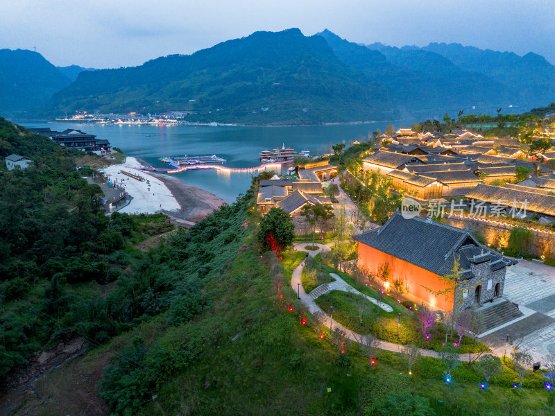 四川宜宾屏山马湖府古城