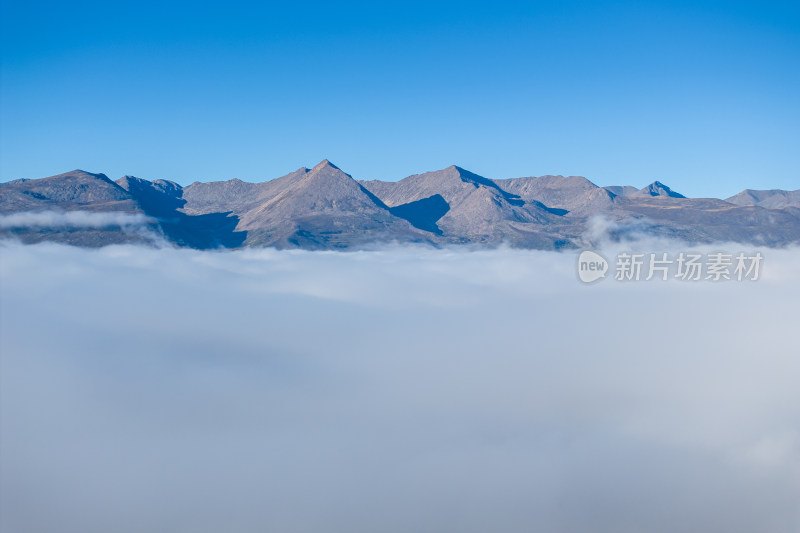 西藏雪山高原旅游旅行风景