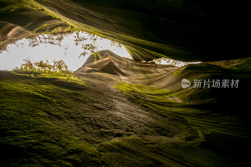 延安甘泉大峡谷