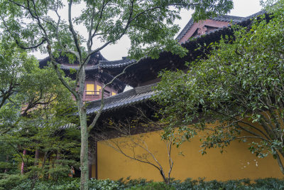 杭州三台山慧因高丽寺风景