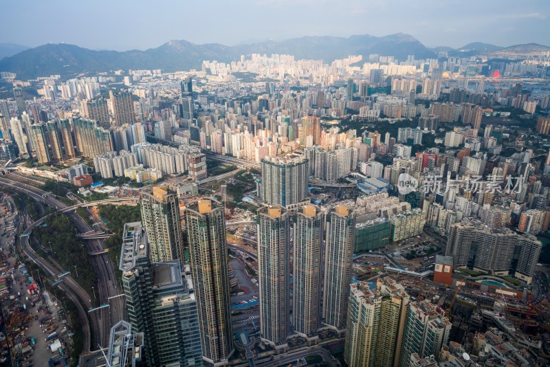 高视角看香港城市景观