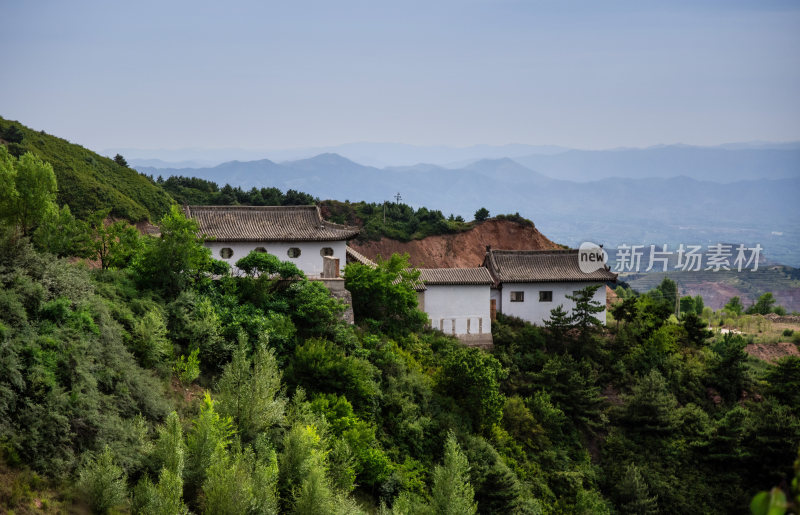 山西省忻州禹王洞外风景