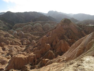 甘肃张掖七彩丹霞风景区旅游风光