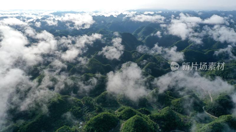 唯美壮观山川大地  云海山峦